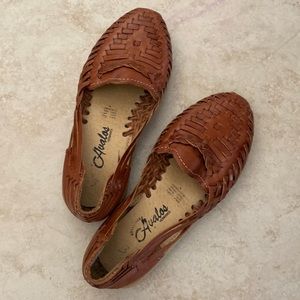 Brown Womens Huaraches